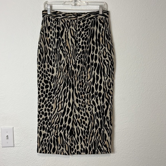 by Malene Birger Leopard Pencil Skirt Size 38/Small - Picture 6 of 14